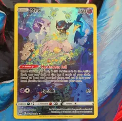 Pokemon TCG Mew GG10/GG70 Crown Zenith Galarian Gallery Ultra Rare Holo - Image 1