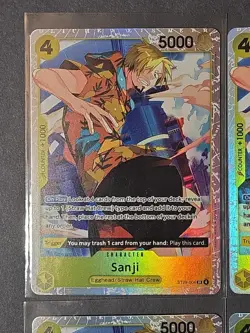 Sanji ST29-004 Playset x4 Starter Deck Egghead One Piece English - Image 2