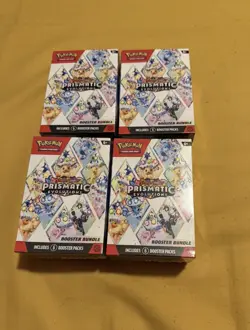 Pokemon TCG Prismatic Evolutions Booster Bundle - New & Sealed - BUNDLE OF X4🔥 - Image 2