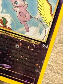 Pokemon Vintage Southern Islands Mew Reverse Holo 1/18 Rare WotC Promo - Image 2