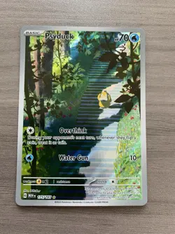 Pokemon TCG Psyduck Scarlet Violet-151 175/165 Holo Illustration Rare English - Image 2
