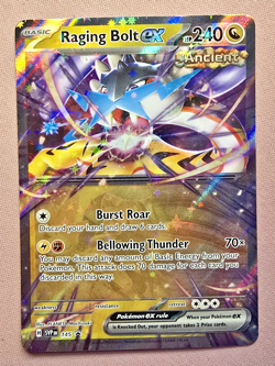 Raging Bolt Ex | Black Star Promo | Scarlet & Violet | Pokemon Tcg | 145 Holo Nm - Image 1