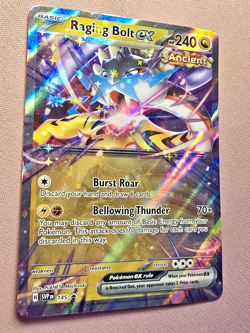 Raging Bolt Ex | Black Star Promo | Scarlet & Violet | Pokemon Tcg | 145 Holo Nm - Image 2