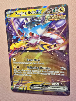 Raging Bolt Ex | Black Star Promo | Scarlet & Violet | Pokemon Tcg | 145 Holo Nm - Image 3