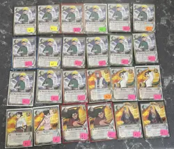 Naruto CCG Card Game LOT 200+ Cards Kakashi Hatake and Sasuke Uchiha Foil - Image 5