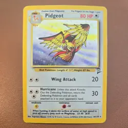 Pokemon Card: Base set 2 Holo Rare: Pidgeot 14/130 - Image 1