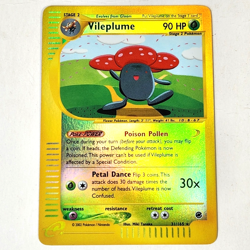 Vileplume 31/165 Pokemon TCG Card Expedition Reverse Holo Vintage 2002 Mint - Image 1