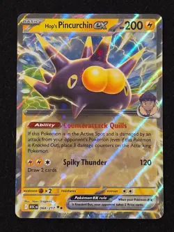 Hop's Pincurchin 068/217 English Ascended Heroes Pokemon Card TCG - Image 1