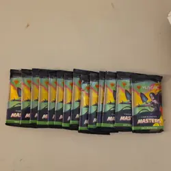 Magic: The Gathering Commander Masters Set Booster 14 Packs Foil Art Card - Image 3