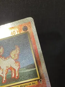 Ponyta Pokemon Card Reverse Holo WOTC Legendary Collection 87/110 Rare MP - Image 5