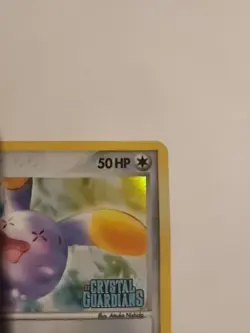 Pokemon Card - Whismur Crystal Guardians 69/100 Common Reverse Holo Stamped - Image 3