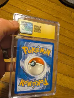 (POP 1) CGC 10 PRISTINE Grass Cube 01 TM 124/147 Aquapolis Pokemon Trainer Card - Image 3