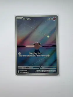 Cleffa 202/197 Obsidian Flames Illustration Rare Card Pokemon TCG NM - Image 1