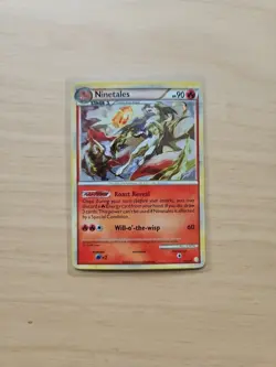 Ninetales 7/123 Holo Rare Heartgold & Soulsilver 2010 - Pokemon Card TCG LP/NM - Image 1