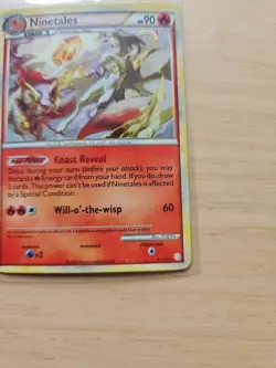 Ninetales 7/123 Holo Rare Heartgold & Soulsilver 2010 - Pokemon Card TCG LP/NM - Image 4