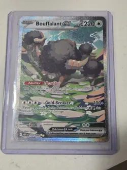 Pokemon TCG Bouffalant ex 170/086 SV: White Flare Holo: NM Pokemon Card - Image 1