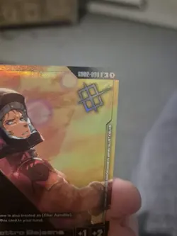 Gundam Quattro Bajeena GD02 - 098 Winners Promo Card Alt Art U+ STAMPED - Image 2