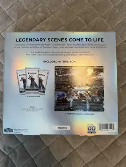 Magic The Gathering - Final Fantasy Scene Box - Garland at the Chaos Shrine - Image 2