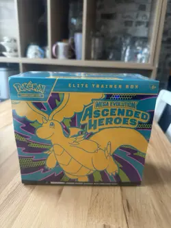Pokemon TCG Ascended Heroes ETB Elite Trainer Box Brand New Sealed In Hand - Image 1
