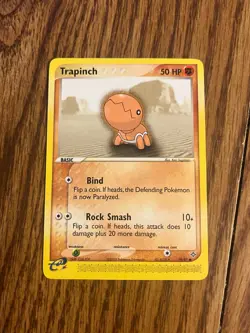 Pokemon TCG Trapinch EX Dragon 79/97 Regular Common LP - Image 1