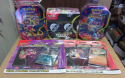 POKEMON ASCENDED (2) TECH + (2) CHARIZARD TINS + PERFECT ORDER BOOSTER BOX - Image 1