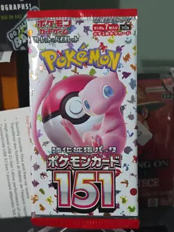 Pokemon NON TCG Scarlet & Violet - Pokemon 151 Booster Pack - 7 Cards JPN - Image 1