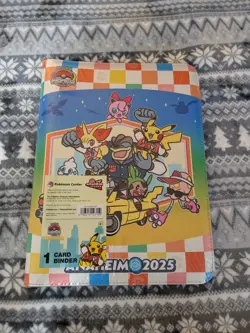 Binder 2025 Pokemon World Championships 9 Pocket Anaheim Worlds Exclusive! - Image 2