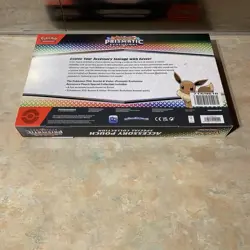 Pokemon TCG:Prismatic Evolutions Accessory Pouch Collection 5 Booster Packs New. - Image 2