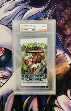 PSA 10 Pokemon Boundaries Crossed Booster Pack Landorus Art Pop 11 BW - Image 1