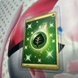 ! Grass Energy Gold Secret Rare 283/264 Fusion Strike Pokemon TCG NM ! - Image 3