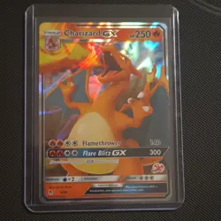 Pokemon Charizard GX Ultra Rare Hidden Fates English 9/68 Holo 250 HP Stage 2 - Image 1