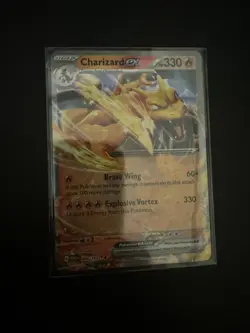 Pokemon TCG Charizard ex Scarlet & Violet - 151 006/165 Holo Double Rare - Image 1