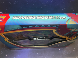 Pokemon TCG Roaring Moon ex Box Factory Sealed Display with 4 Booster Packs - Image 3