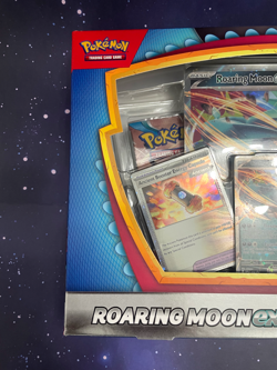 Pokemon TCG Roaring Moon ex Box Factory Sealed Display with 4 Booster Packs - Image 4