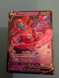 Pokemon TCG Deoxys V Sword & Shield SWSH266 Holo Promo - Image 1