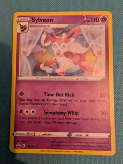 Pokemon TCG Sylveon Sword & Shield SWSH211 Holo Promo Promo - Image 1