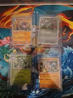 Pokemon Perfect Order STAFF PreRelease Promos - SET OF 4 NM - Image 1