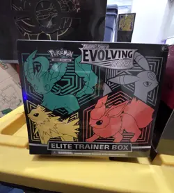 Pokemon TCG Evolving Skies Elite Trainer Box ETB Umbreon Flareon Jolteon Sealed - Image 1