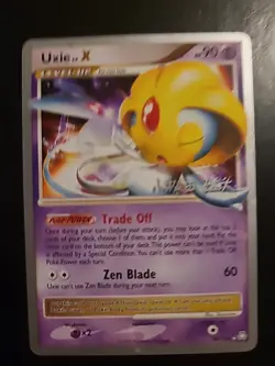 Uxie LV. X 146/146 World Championship Deck 2009 Pokemon Ultra Rare Promo LP - Image 1