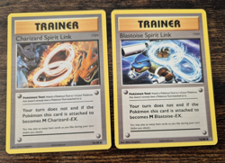 Pokemon TCG- Charizard and Blastoise Spirit Link Evolutions NM+ 73/108 75/108 - Image 1