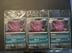 (x3) Gengar #050/088 - EB Games Promo - English SEALED Pokemon TCG - Image 1