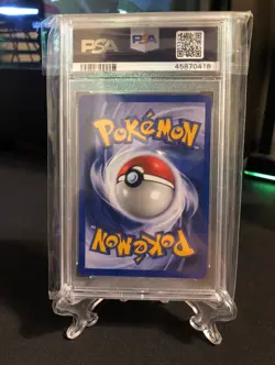Pokemon Birthday Pikachu # 24 2001 Holo Black Star Promo PSA 8 - Image 2