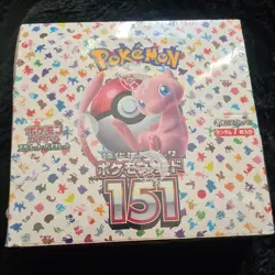 Pokemon New & Sealed Scarlet and Violet 151 Booster Box Japanese 4521329346038 - Image 1