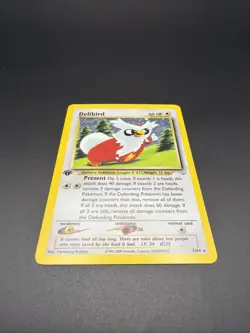 Delibird - 1st Edition - 5/64 Neo Revelation - Pokemon TCG - 2001 - NM/Mint - Image 5