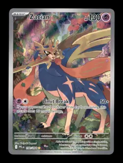 ZACIAN 100/094 ILLUSTRATION RARE PHANTASMAL FLAMES POKEMON HOLO NM/M - Image 1