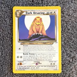 2000 Pokemon Neo Destiny Dark Ursaring 21/105 Rare Unlimited - non-holo - NM - Image 1