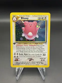 Blissey - 1st Edition - Holo - 2/64 Neo Revelation - Pokemon TCG - 2000 - Image 1