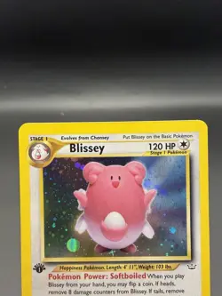 Blissey - 1st Edition - Holo - 2/64 Neo Revelation - Pokemon TCG - 2000 - Image 5