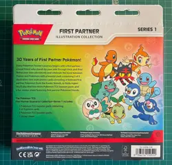 Pokemon TCG: First Partner Illustration Collection Series 1 - Sealed - Image 2