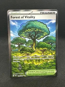 Forest of Vitality 109/088 Full Art Ultra Rare Pokemon TCG Perfect Order NM - Image 1